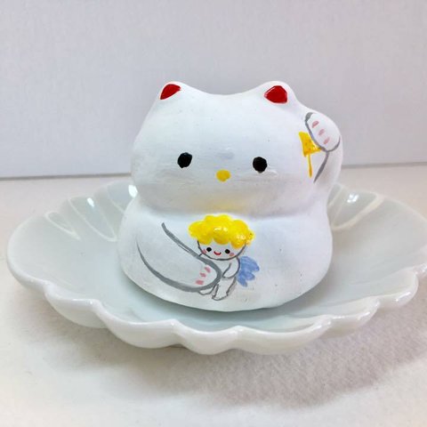 ふくふく招き猫チーテン抱っこちゃん