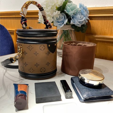 LOUIS VUITTON Cannes 用 防水ナイロンインナーバッグ/ ルイヴィトン ヴァニティ Cannes/ バックインバック 