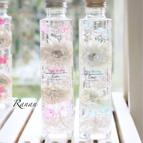 ★ウェディングハーバリウム♡♡♡wedding bottle 2本set