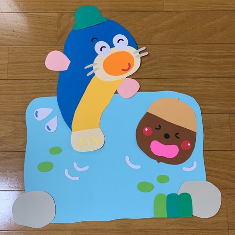 どんぐりころころ 壁面 ♡ 保育園 幼稚園 病院施設