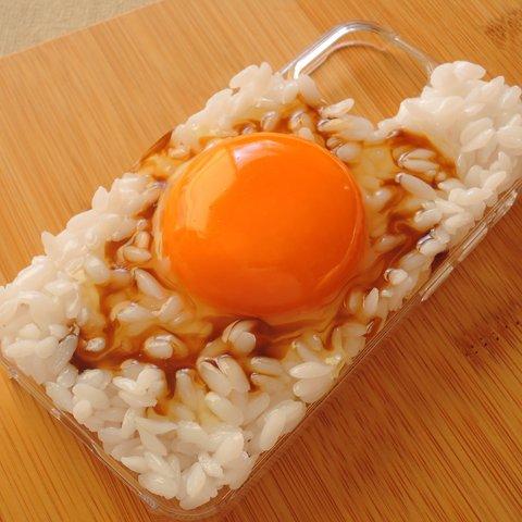 【送料無料】食品サンプル　卵かけご飯　iPhone12 mini ケース　