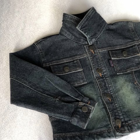 Denim jaket デニムジャケット　デニム　デニムアウター　キッズアウター　アウター　アウタージャケット　デニム　デニム生地　キッズ　キッズアパレル　子供服　ジャケット　韓国服　韓国子供服