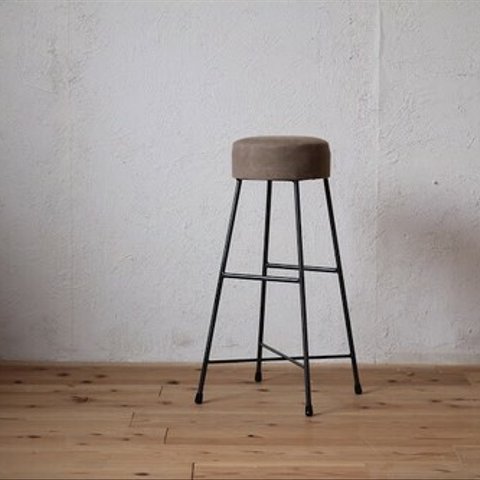 【送料無料】CANVAS STOOL HIGH/スツール/帆布/アイアン