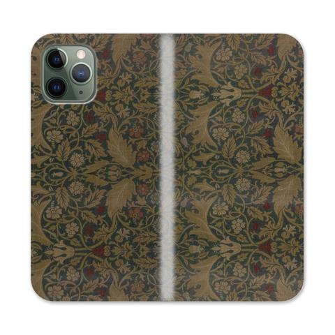 ArtsCollection　iPhoneケース　帯なし手帳型　William Morris "Campion"