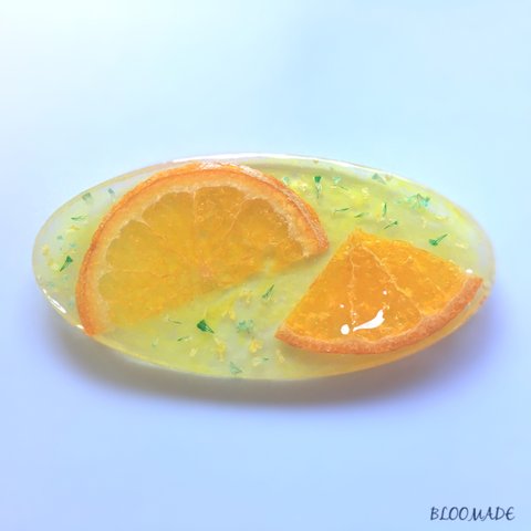 【送料無料】オレンジのヘアアクセサリー