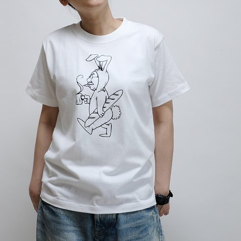 ２色展開 Tシャツ COCKY CONNY COFFEE BAKERY