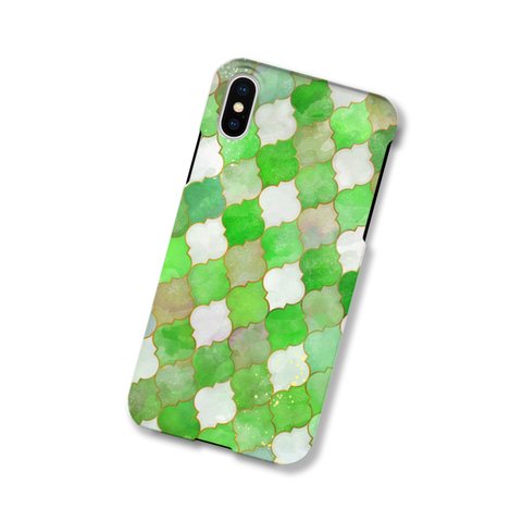 『moroccan green by lili』（送料無料中）iPhoneハードケース