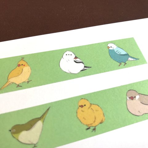 小鳥たちのマスキングテープ