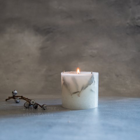 「Meditation」Botanial scented candle  《受注制作》