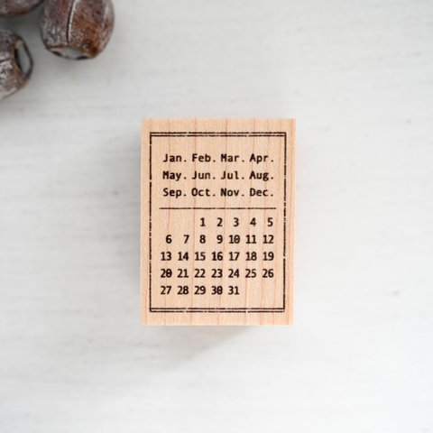 calendar  [ラバースタンプ]