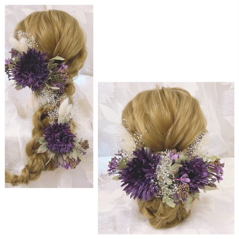  ヘッドドレス★ウエディング★ナチュラル★ガーデン★結婚式★花嫁★卒業式★ヘアアクセサリー★ヘッドパーツ★マタニティフォト★成人式