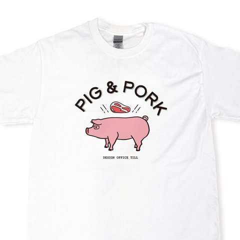 豚さん視力検査 Tシャツ