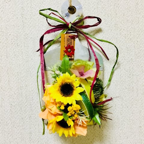 キッチンひまわりボード🌻