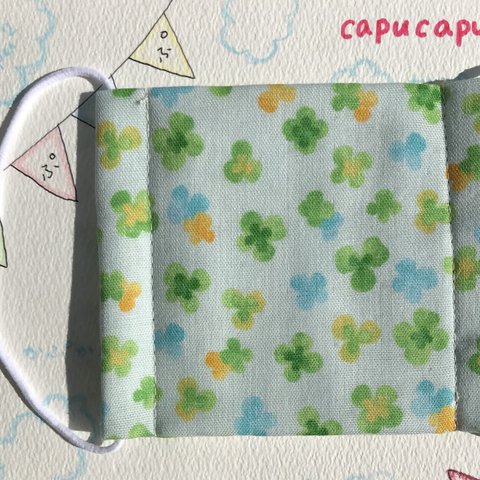 capucapu   KIDSマスク　クローバー