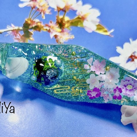 和風 桜 さくら 牡丹 金魚 猫ちゃん ヘアクリップ