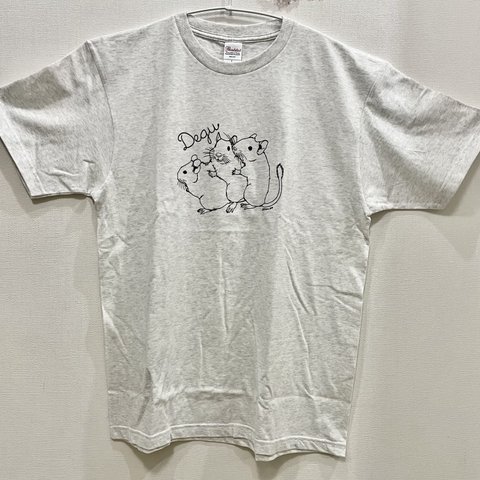 【男女共有 XL size】トリプルデグーＴシャツ