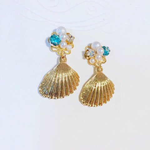 ビジューピアス/イヤリング 