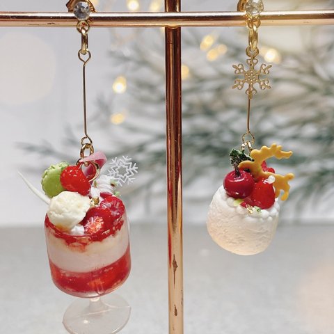 クリスマスショートケーキ× クリスマスパフェ