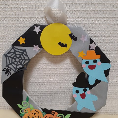 折り紙リース★ハロウィン