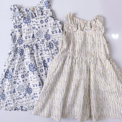 リバティ 子供服 キッズ服  夏服 子供用ワンピース  花柄ワンピース