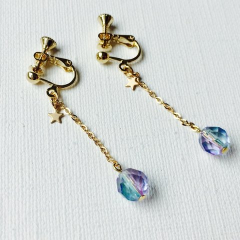 流星イヤリング・ピアス