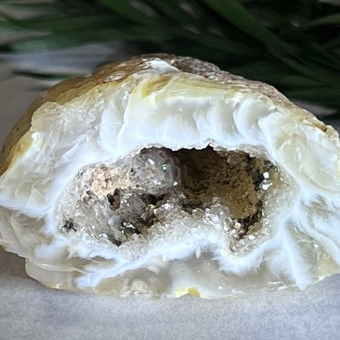 レース瑪瑙✨　アゲート ジオード　原石　晶洞