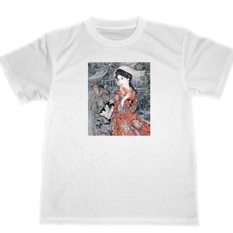 須藤しげる　ドライ　Tシャツ　名画　イラスト　アート　グッズ　共鳴りの鐘