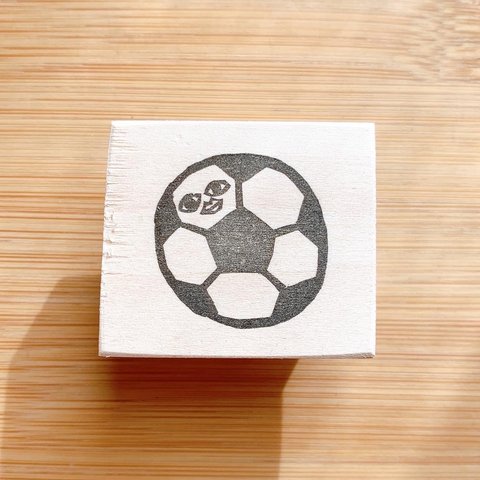 「サッカー」のキモかわはんこ