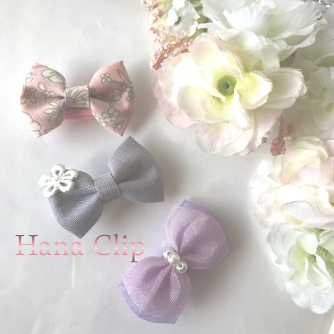 3点セット♡ベビーヘアクリップ〈ＯＬ〉