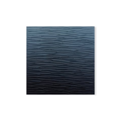 【海を感じる】絵画 - ブラック グラデーション シック 壁掛け（M-#58）