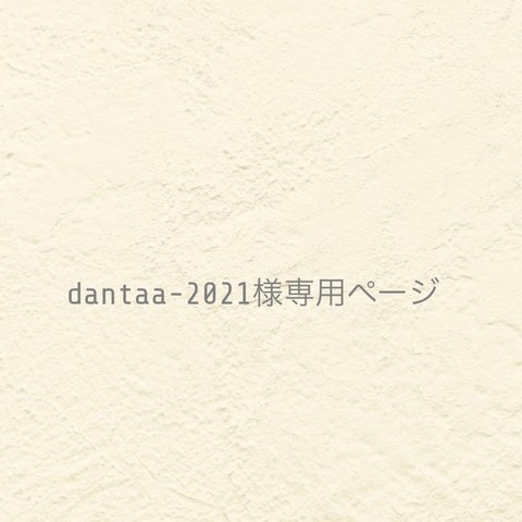 ୨୧ dantaa-2021さま専用ページ  ୨୧