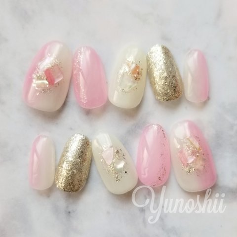 Sheer Pastel Nail Rose