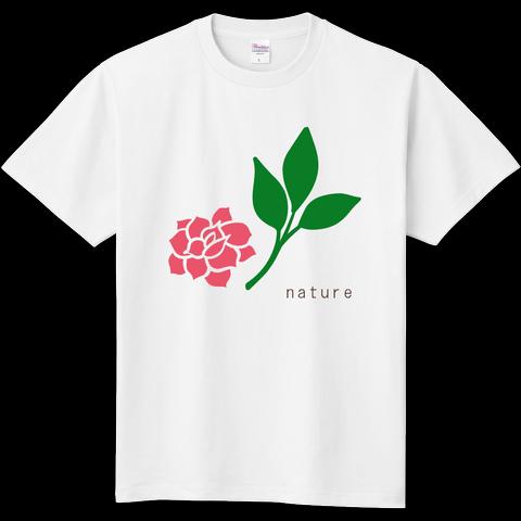 オリジナルプリントＴシャツ　♥オーダー製♥　花２　大きいサイズ対応