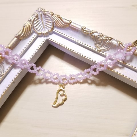 angel pink  bracelet👼໒꒱

