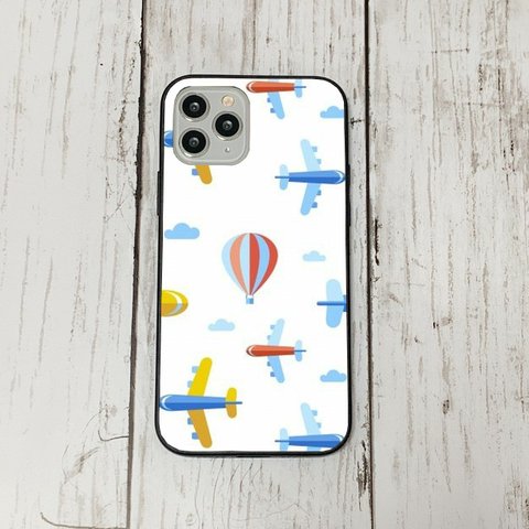 iphoneケース38 韓国 iphoneケース 強化ガラス おしゃれ 北欧 飛行機　レトロ　アイフォン　リバティ　かわいい　流行り iface