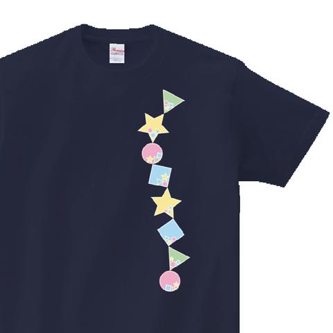 丸　三角　四角　星　知育　Tシャツ