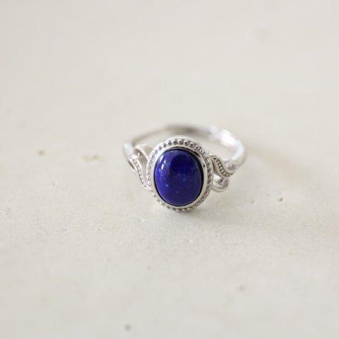 SILVER925　lapis lazuli riug [kgf5200]