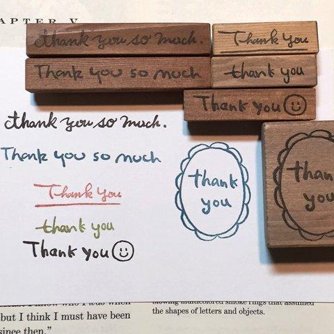【Thank you】スタンプセット