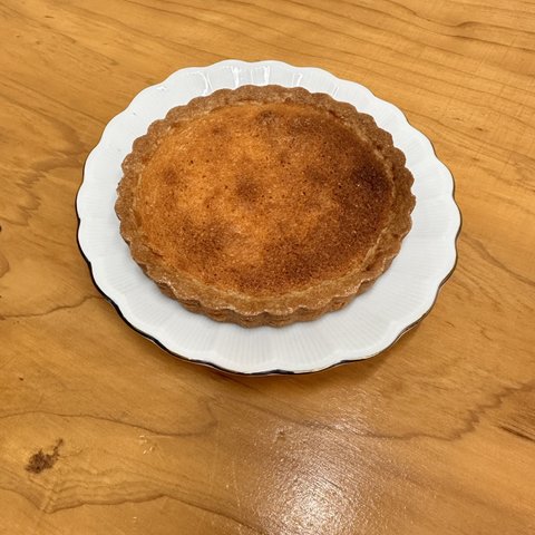 ≪18cm x プレーンダマンド≫　タルト土台【おうちで最高のケーキ作り】 