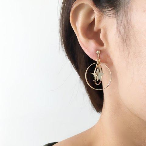 circle×star　ピアス／イヤリング