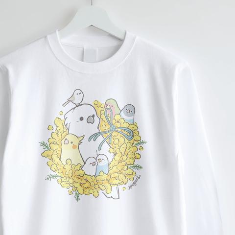 長袖Tシャツ（ミモザにこめて）