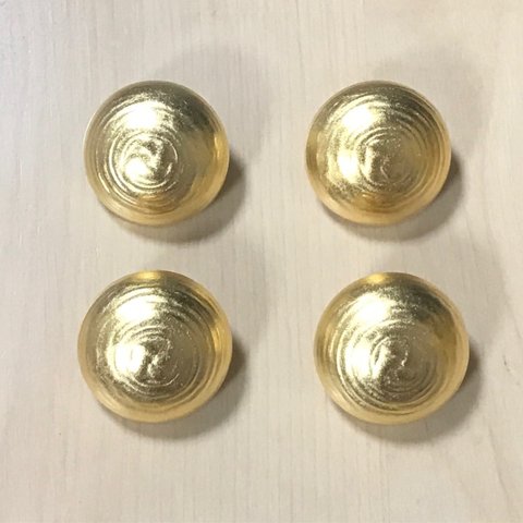 ●23㎜● GOLD DOME PLASTICS BUTTON