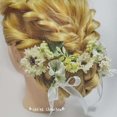 ●送料無料● 結婚式 成人式 ヘアアクセサリー