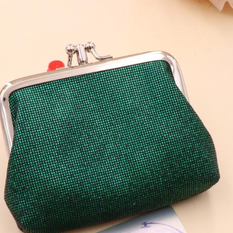 【送料無料！！】零財布二重ファスナー財布短い財布レトロカードバッグ