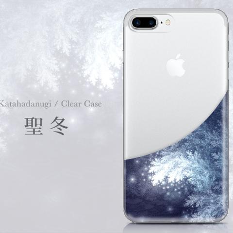 聖冬 - 和風 iPhone クリアケース【iPhone全機種対応/ハードorソフト】