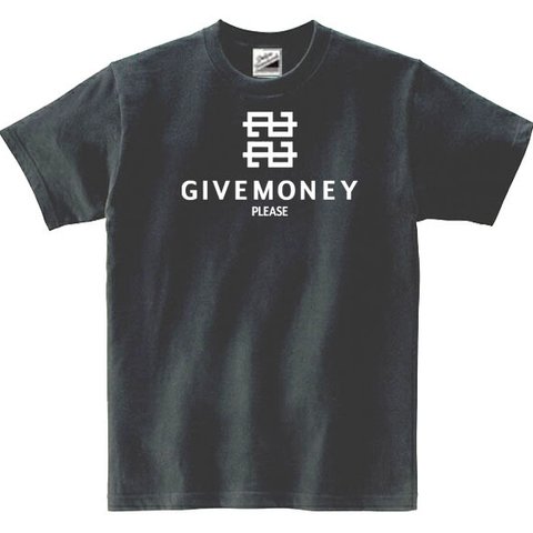 【パロディ/半袖】GIVEMONEY 半袖Tシャツ 面白い おもしろ プレゼント