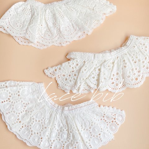 lace bib つけ襟 🌼 style1