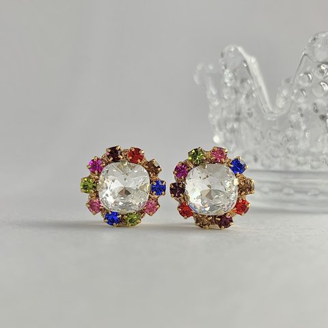 カラフルBijou earrings