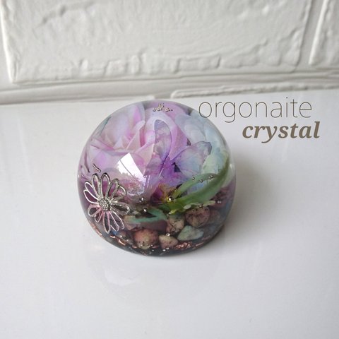 orgonaite object ~オルゴナイト  Chiffon 蝶々 flower