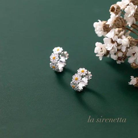 受注製作 ＊ marguerite hoop pierce